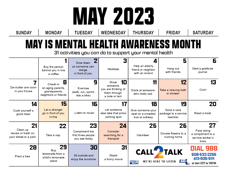 31 Days of Mental Health Awareness